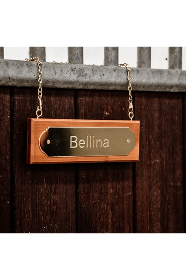 Grooming Deluxe Stable Name Plate Hanger