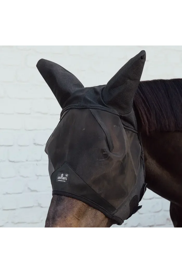 Kentucky Fly Mask w/Ears Soundless fluemaske