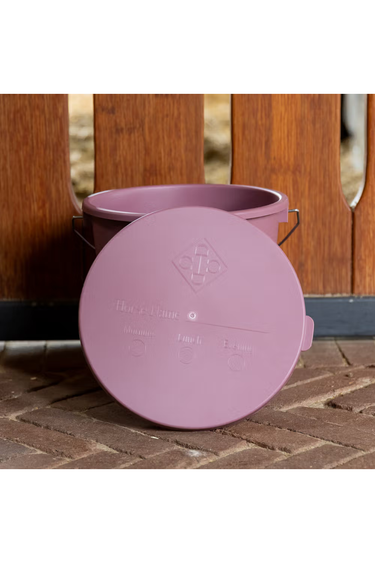 Grooming Deluxe Bucket with Lid -5L- Old Rose
