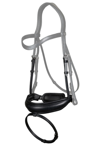 Dyon Matte Large Crank Noseband With Flash New English Collection