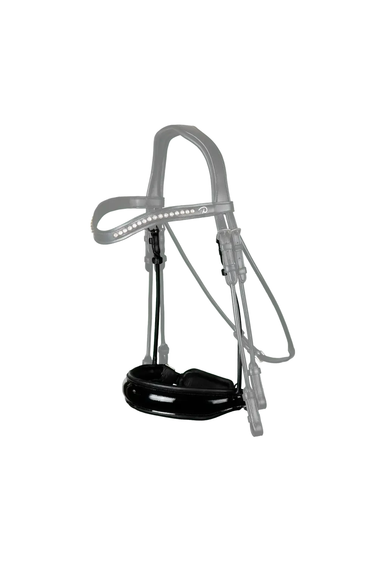 Dyon Patent Large Crank Noseband Rond Leather Collection