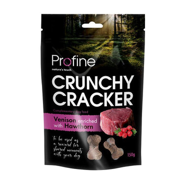 Profine Dog Crunchy Venison Hawthorn 150 g - Smakfull hundesnacks