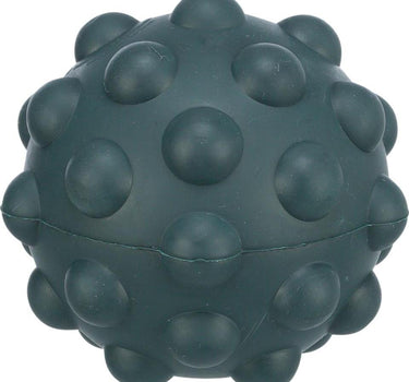Jolly Paw-ball i naturgummi, med knotter