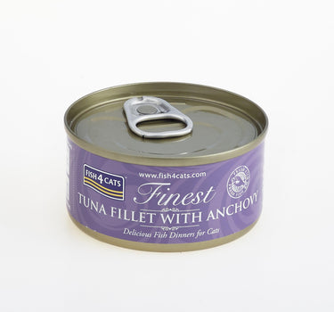 F4C Cats Wet Tuna Anchovy 70 g – Smakfull Kattemat med Tunfisk