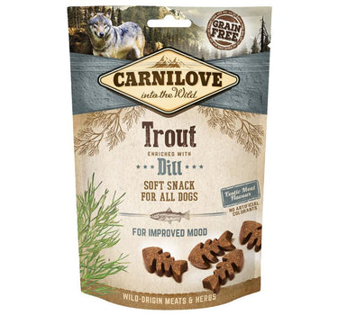 Carnilove Dog Semi Moist S\Hundesnack Trout m Dill 200 g