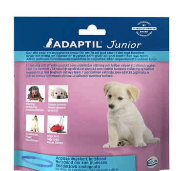 Adaptil Junior Halsbånd – Trygghetsfremmende Halsbånd for Valper