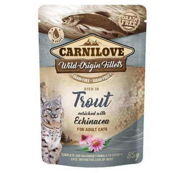 CL Cat Pouch Trout – Kattemat med Echinacea for Sunnhet