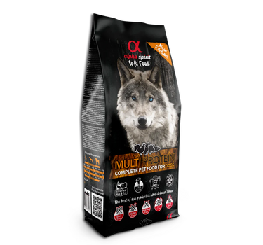 AlphaSpirit The Only One Multiprotein – Kornfritt Hundefôr med Flere Proteinkilder for Balansert Kosthold