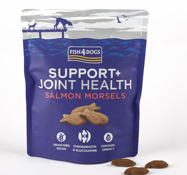 F4D Joint Health Salmon Bits 225 g, Smasksrik hundesnacks