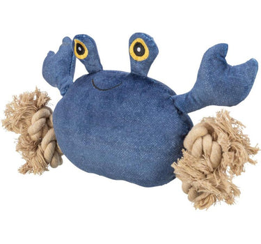 Jolly Paw tøjdyr Krabbe på reb, med lyd