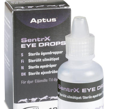Aptus SentrX Øyedråper 10ml – Beroligende Øyedråper for Hund og Katt med Irritasjon eller Tørrhet