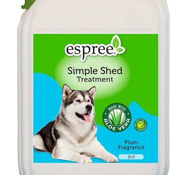 Espree Simple Shed skurbehandling til hund 5 L