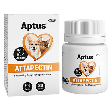 Aptus Attapecitin Tablett 30 stk – Støtte for Fordøyelsen hos Hund og Katt
