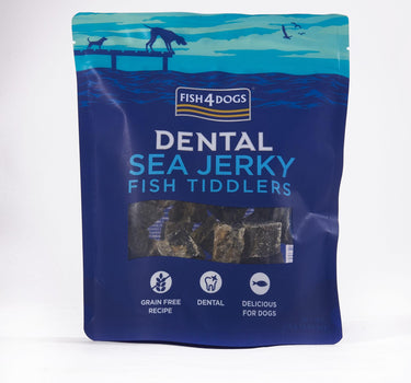 F4D Jerky Fish Tiddlers 115 g - Smakfulle Hundesnacks