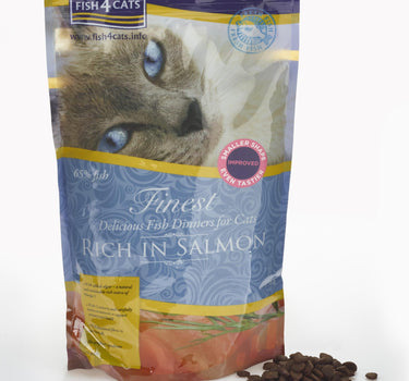 F4C Cats Tørrfôr Laks – Komplett Kattemat 1,5 kg