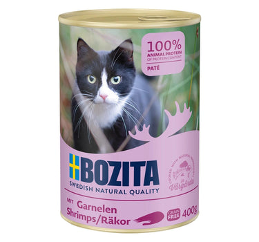 Bozita Våtfôr til katt, Smak av reker 400g