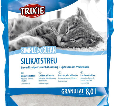 Trixie Simple'n'Clean Silikat-kattesand