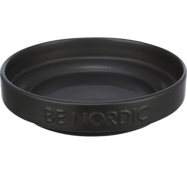 Trixie BE NORDIC bolle, flat, keramikk/gummiring