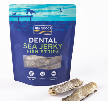F4D Jerky Fish Strips 100 g - Smakfulle Hundesnacks