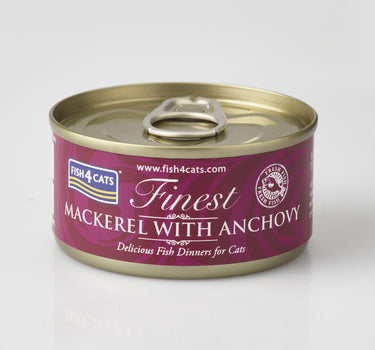 F4C Cats Våtfor – Makrell og Ansjos 70 g