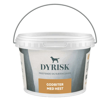 Dyrisk Godbit Hest 300g, Smasksrik hundesnacks