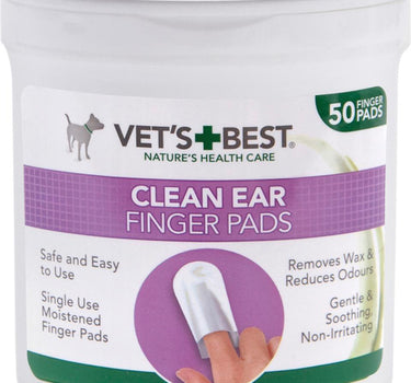 Vets Best Clean fingerpad for ørepleie