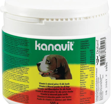 Diafarm Kanavit Vitamin- og mineralpulver til hunder