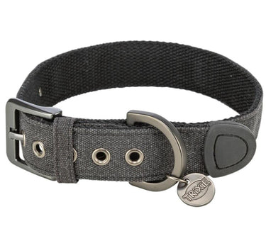 Trixie CityStyle halsbånd til hund i canvas, ekstra bred
